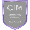 Chartered Institute of Marketing Level 7 Award in Contemporary Challenges logo